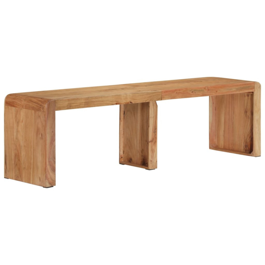 vidaXL Bank 160x38x45 cm massief acaciahout afbeelding 1