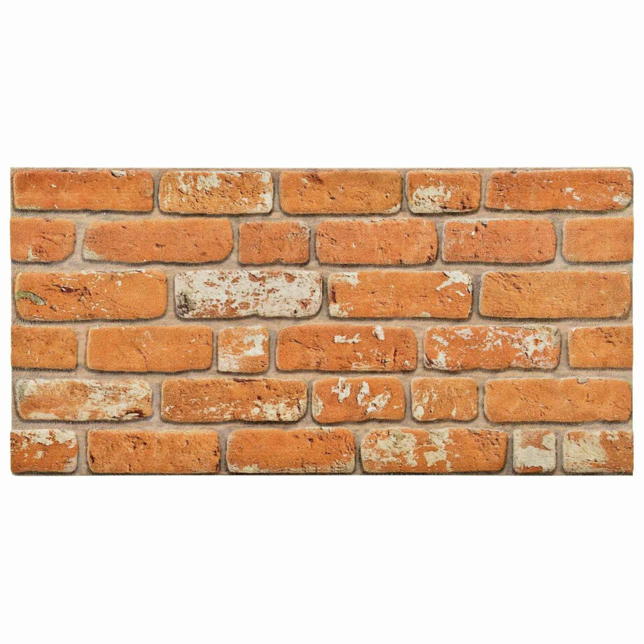 vidaXL Wandpanelen 10 pcs Baksteen 100 x 50 cm EPS-schuim vidaXL Wandpanelen 10 pcs Baksteen 100 x 50 cm EPS-schuim afbeelding 1