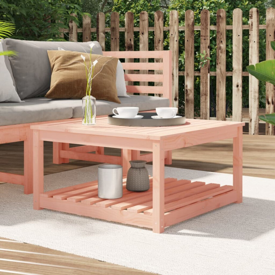 vidaXL Tuintafel 82,5x82,5x45 cm massief douglashout afbeelding 1