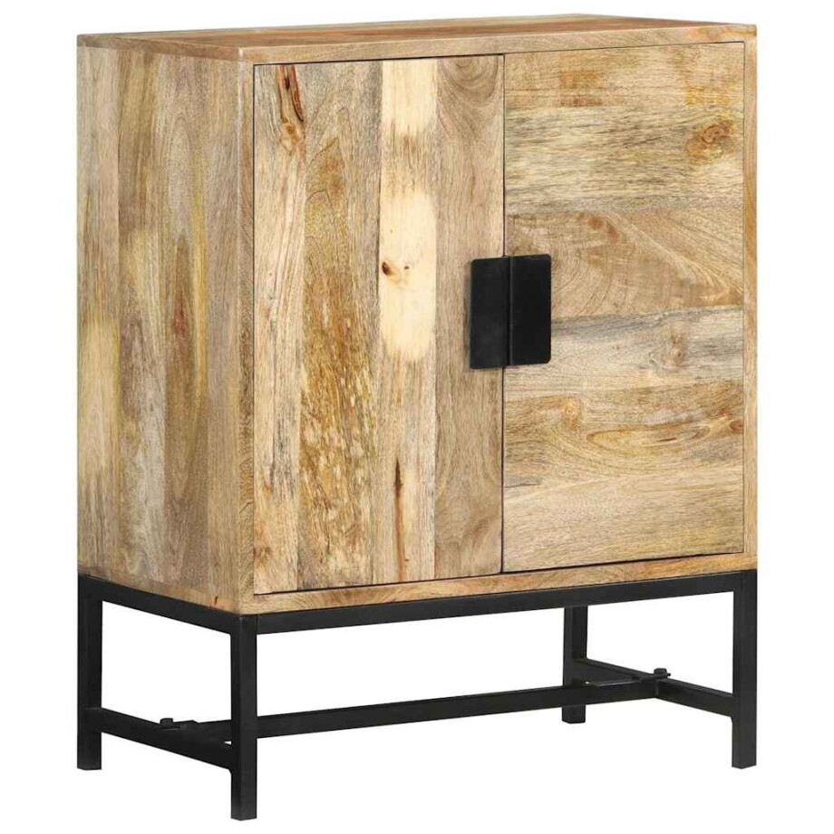 vidaXL Dressoir 60x35x75 cm massief mangohout vidaXL Dressoir 60x35x75 cm massief mangohout afbeelding 1