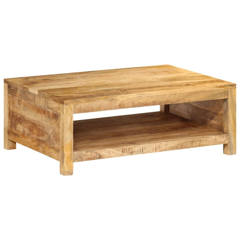 vidaXL Salontafel 80x55x30 cm massief mangohout vidaXL Salontafel 80x55x30 cm massief mangohout afbeelding 1