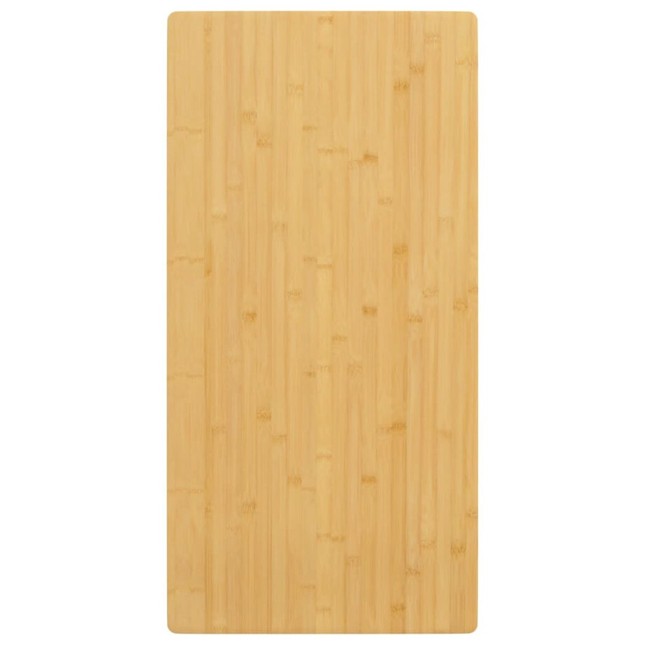 vidaXL Tafelblad 50x100x1,5 cm bamboe afbeelding 1