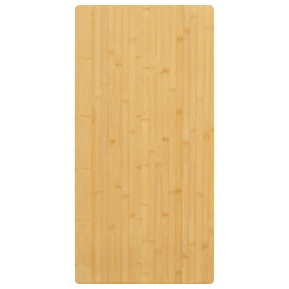 vidaXL Tafelblad 40x80x4 cm bamboe vidaXL Tafelblad 40x80x4 cm bamboe afbeelding 1