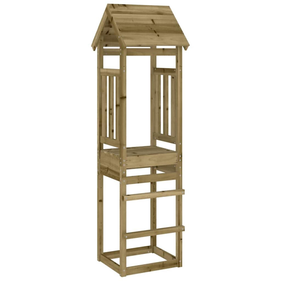 vidaXL Speeltoren 52,5x46,5x206,5 cm geïmpregneerd grenenhout vidaXL Speeltoren 52,5x46,5x206,5 cm geïmpregneerd grenenhout afbeelding 1