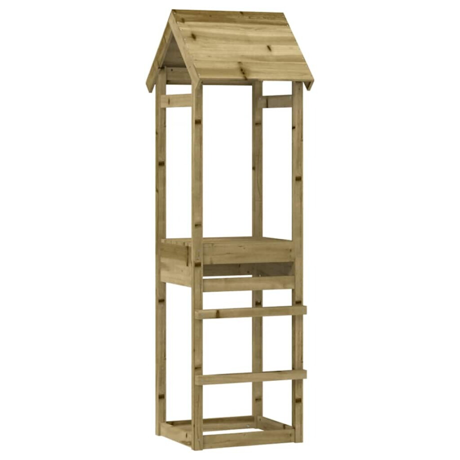 vidaXL Speeltoren 53x46,5x194 cm geïmpregneerd grenenhout vidaXL Speeltoren 53x46,5x194 cm geïmpregneerd grenenhout afbeelding 1