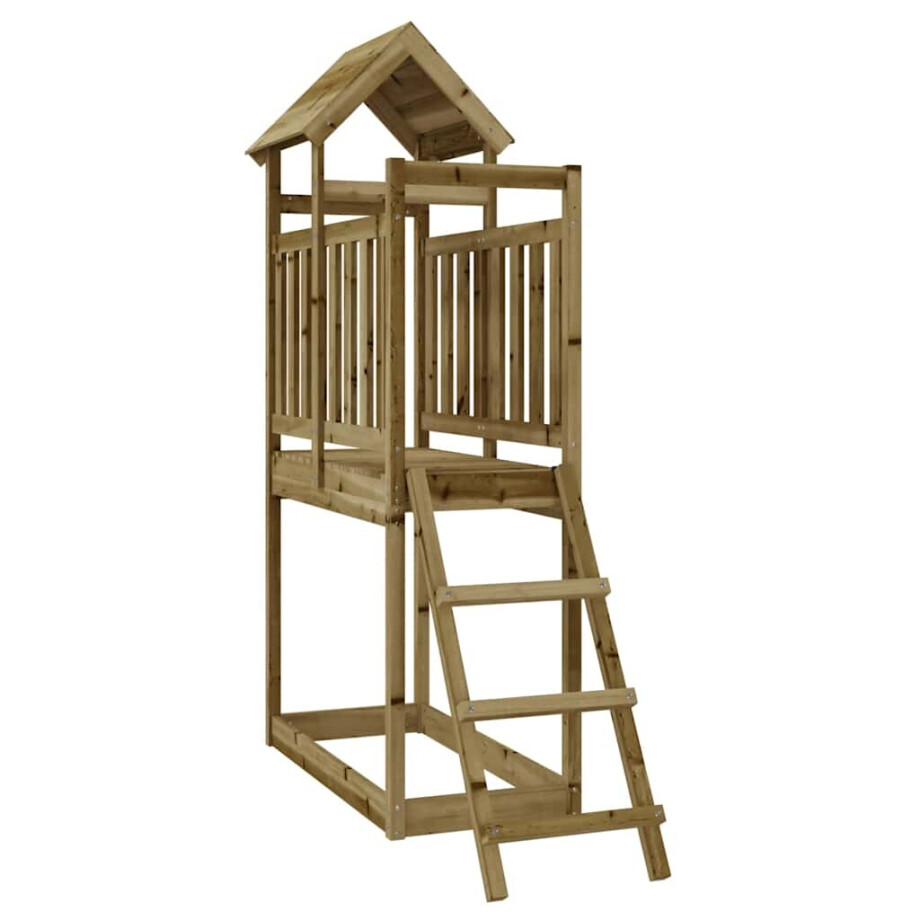 vidaXL Speelhuis 53x110x214 cm geïmpregneerd grenenhout vidaXL Speelhuis 53x110x214 cm geïmpregneerd grenenhout afbeelding 1
