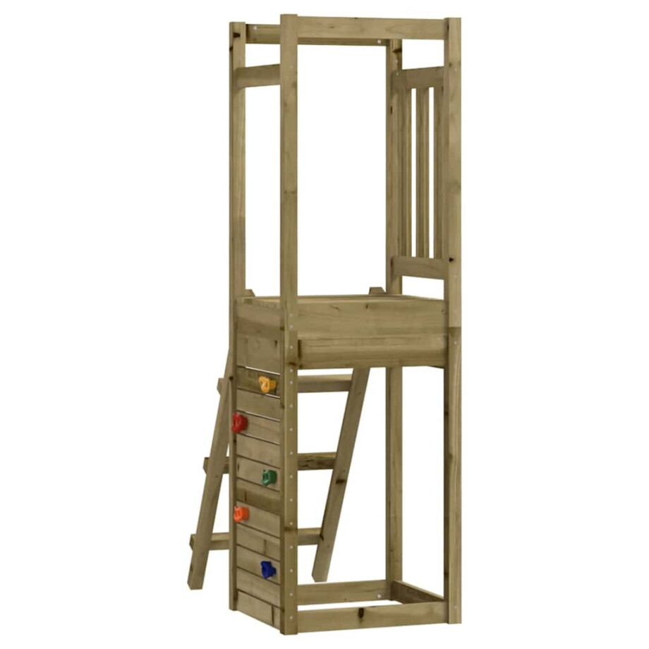 vidaXL Speelhuis 53x46,5x169 cm geïmpregneerd grenenhout vidaXL Speelhuis 53x46,5x169 cm geïmpregneerd grenenhout afbeelding 1