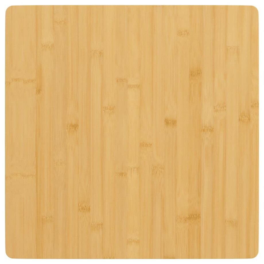 vidaXL Tafelblad 60x60x1,5 cm bamboe afbeelding 1