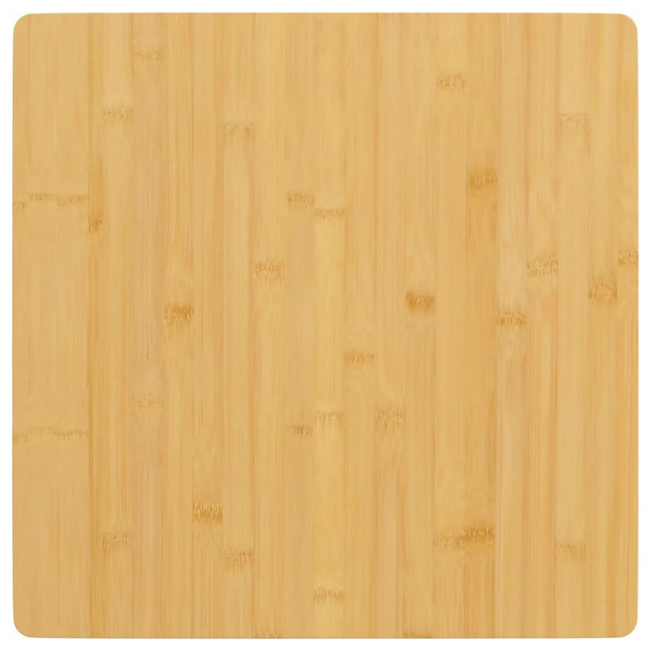 vidaXL Tafelblad 40x40x2,5 cm bamboe afbeelding 1