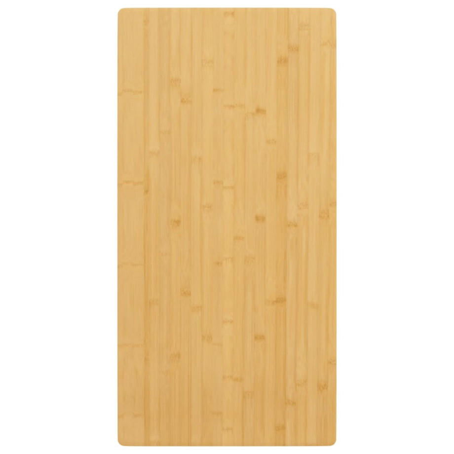 vidaXL Tafelblad 50x100x4 cm bamboe afbeelding 1