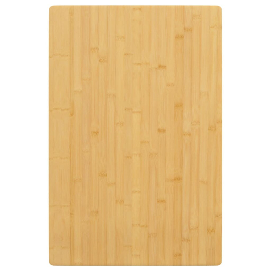 vidaXL Tafelblad 60x100x4 cm bamboe afbeelding 1