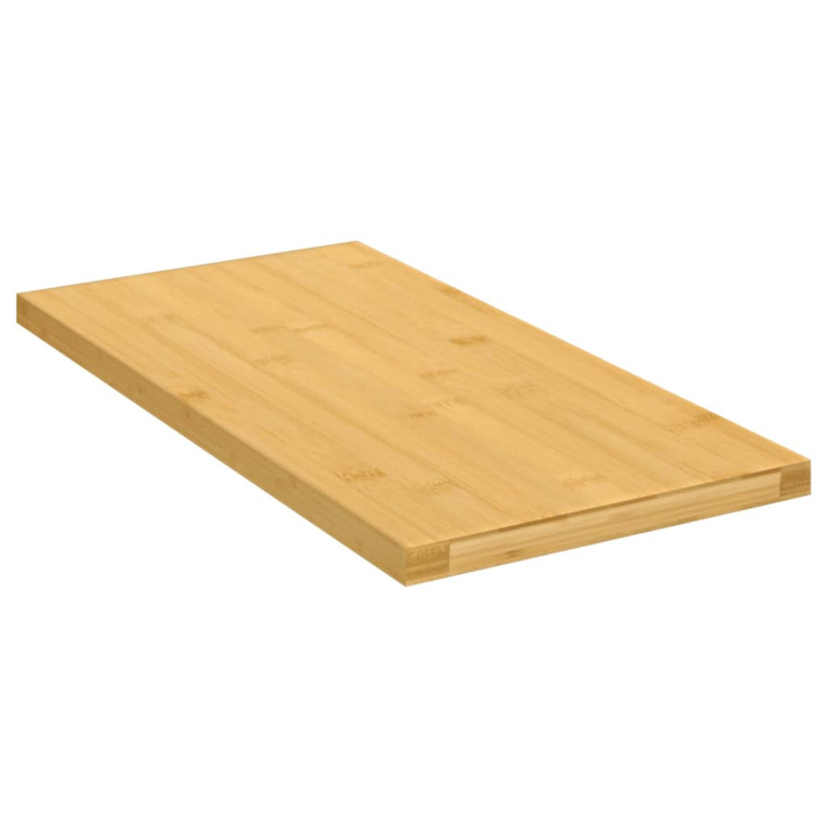 vidaXL Wandschap 40x20x1,5 cm bamboe afbeelding 1