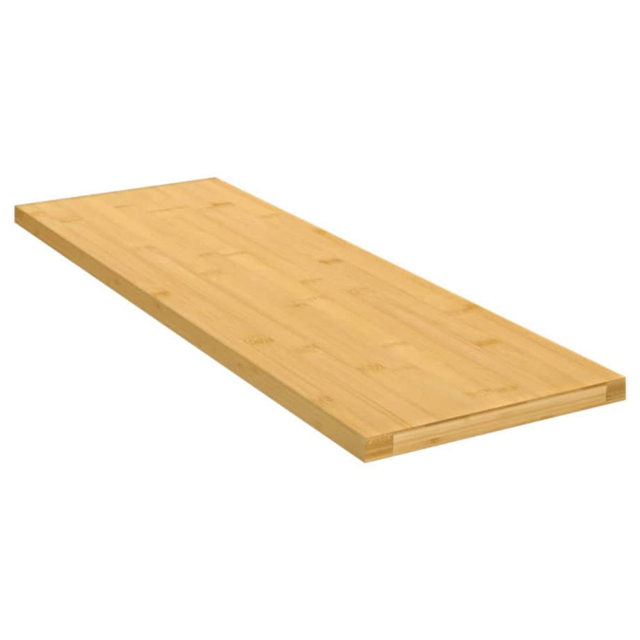 vidaXL Wandschap 60x20x1,5 cm bamboe afbeelding 1