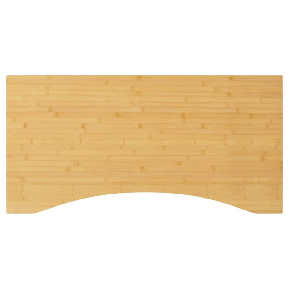 vidaXL Bureaublad 80x40x2,5 cm bamboe afbeelding 1