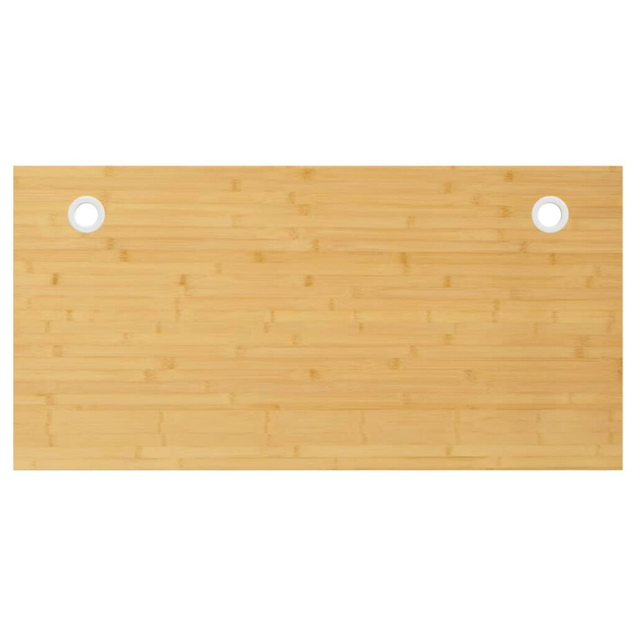 vidaXL Bureaublad 110x55x2,5 cm bamboe vidaXL Bureaublad 110x55x2,5 cm bamboe afbeelding 1
