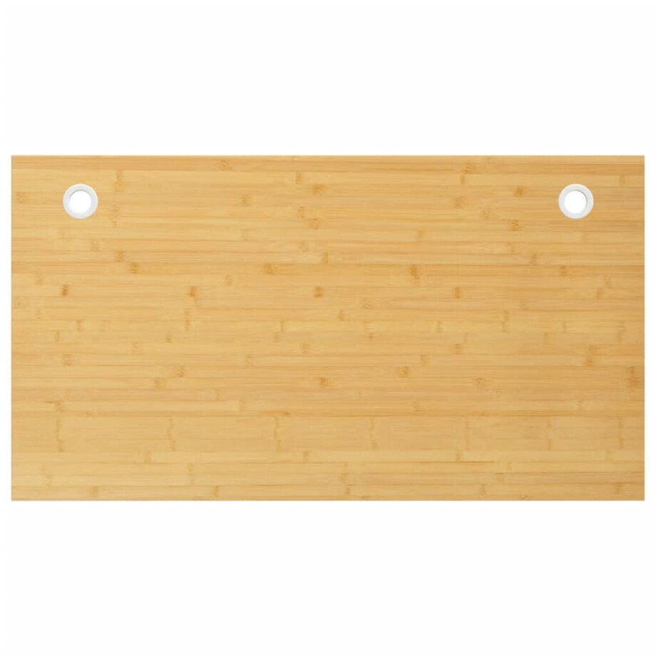 vidaXL Bureaublad 100x60x4 cm bamboe afbeelding 1