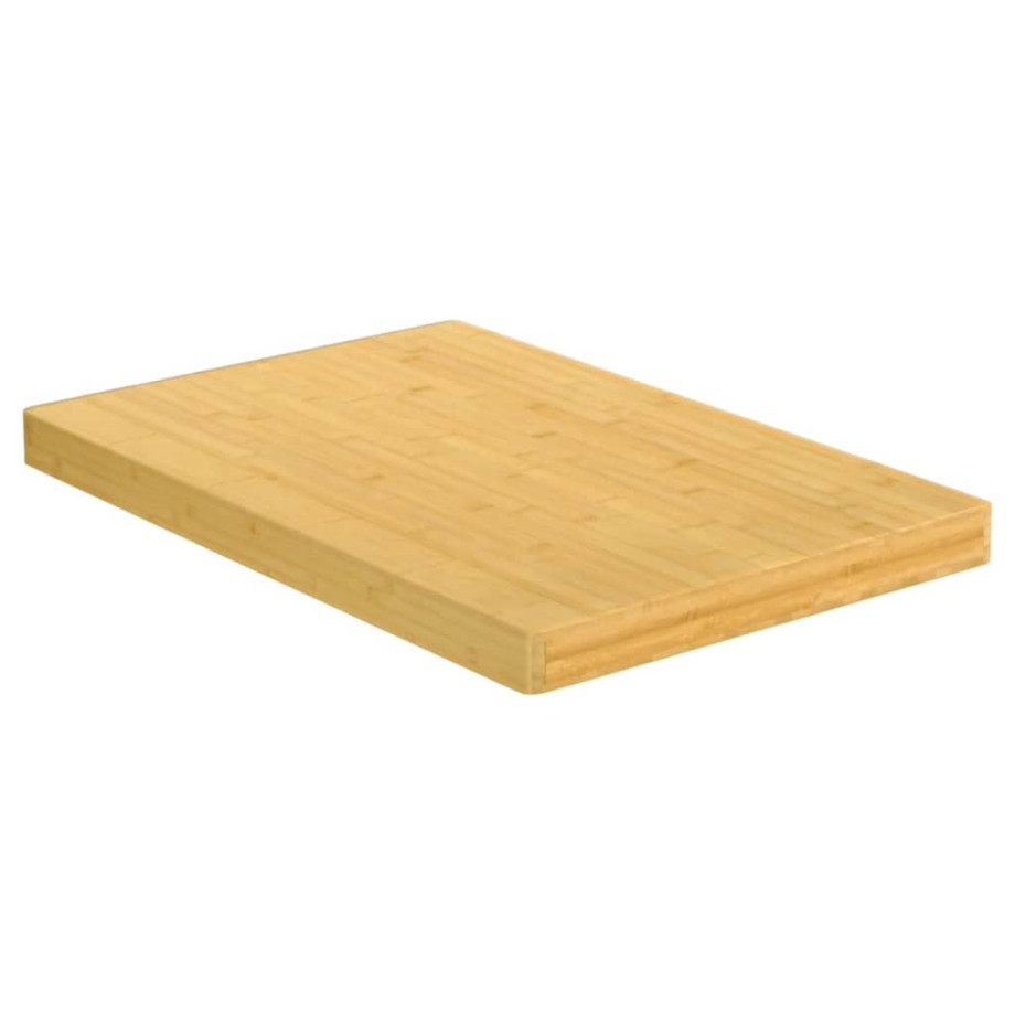 vidaXL Snijplank 60x40x4 cm bamboe afbeelding 1