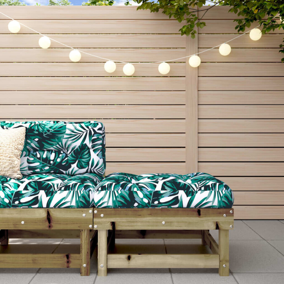 vidaXL Tuinvoetenbank geïmpregneerd grenenhout vidaXL Tuinvoetenbank geïmpregneerd grenenhout afbeelding 1