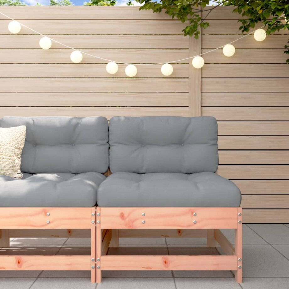 vidaXL Tuinmiddenbank massief douglashout vidaXL Tuinmiddenbank massief douglashout afbeelding 1