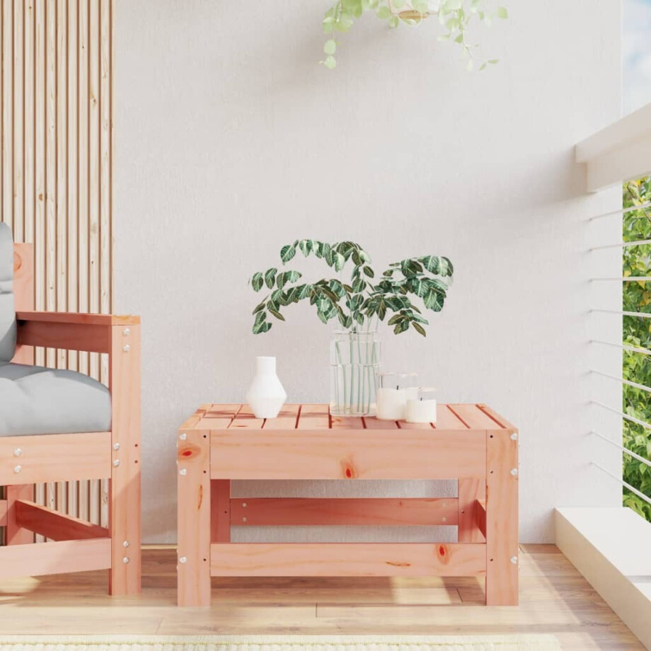 vidaXL Tuinvoetenbank massief douglashout afbeelding 1