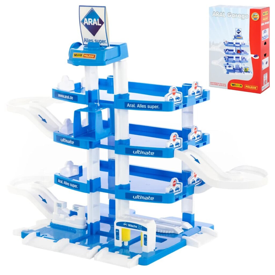 Polesie wader Parkeergarage met 4 verdiepingen 80x38x61 cm Polypropeen Polesie wader Parkeergarage met 4 verdiepingen 80x38x61 cm Polypropeen afbeelding 1