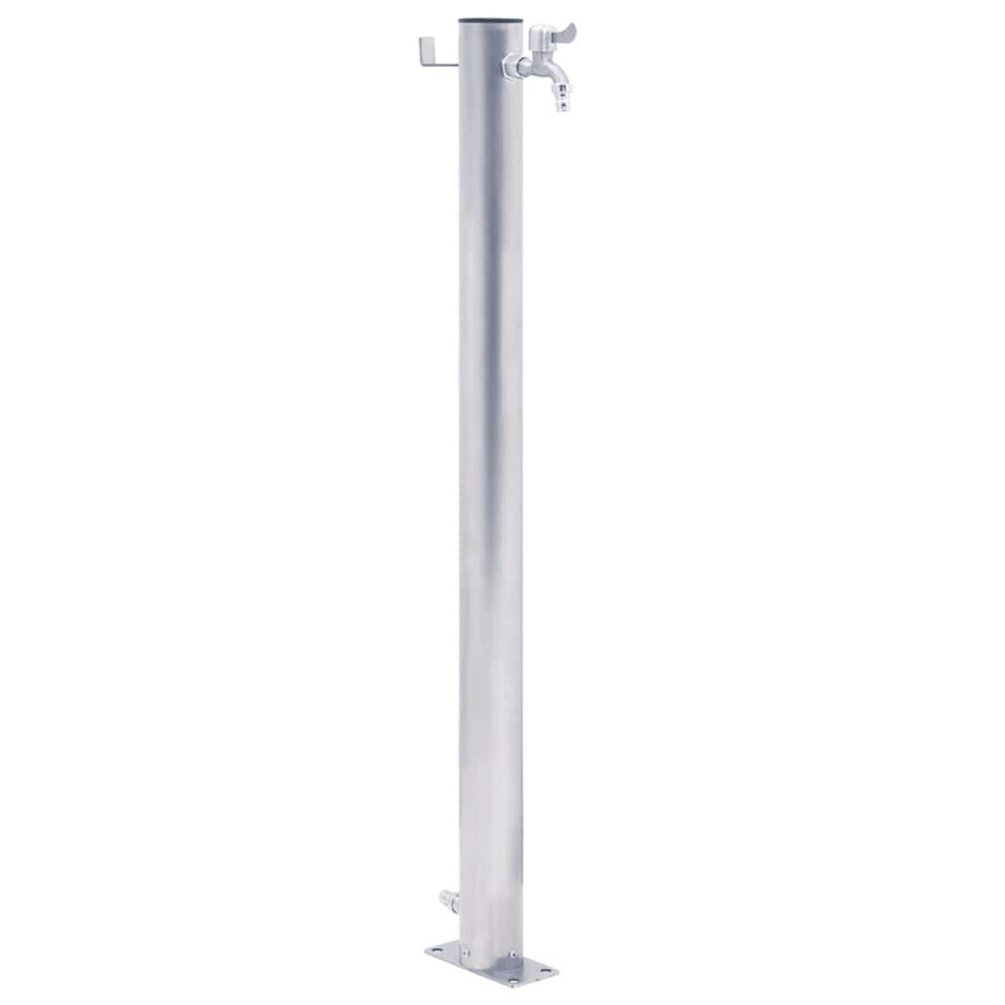 vidaXL Waterzuil rond 40 cm roestvrij staal afbeelding 1