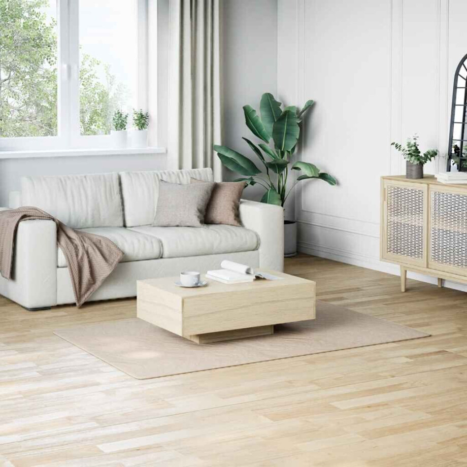vidaXL Vloerkleed shaggy beige 120x183 cm polyester afbeelding 1