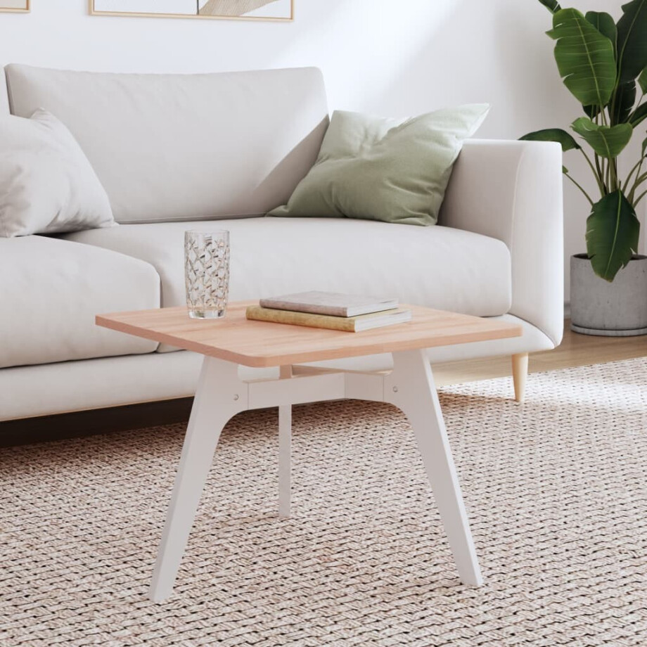 vidaXL Tafelblad vierkant 50x50x1,5 cm massief beukenhout afbeelding 1