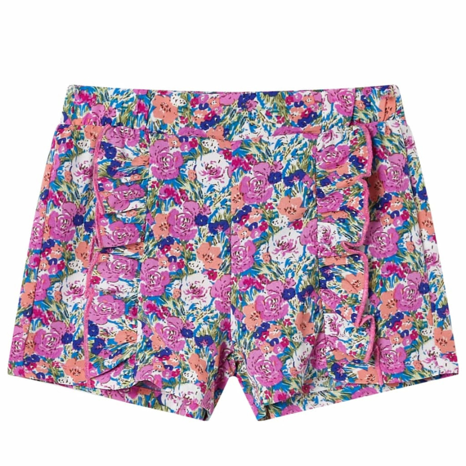 vidaXL Kindershorts 92 fuchsia afbeelding 1