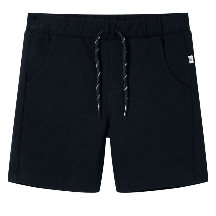 vidaXL Kindershorts met trekkoord 128 marineblauw afbeelding 1