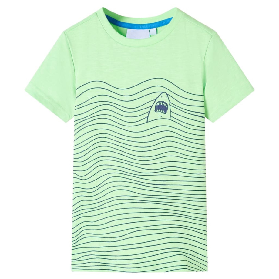 vidaXL Kindershirt 104 groen afbeelding 1