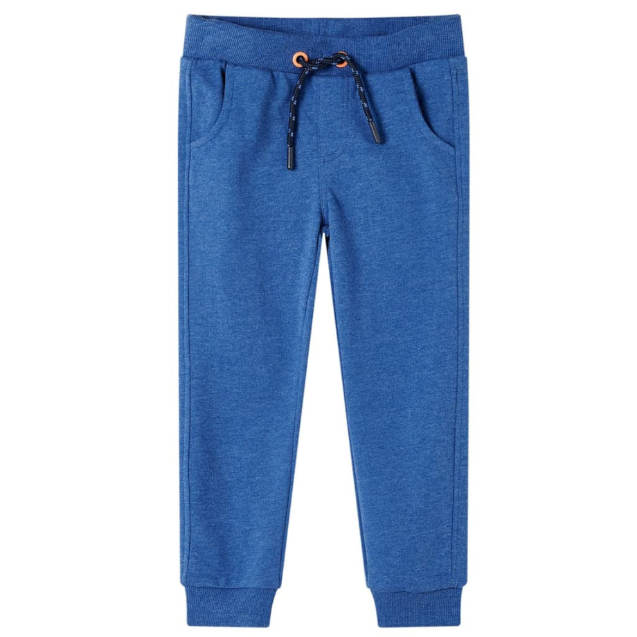 vidaXL Kinderjoggingbroek 128 donkerblauw afbeelding 1