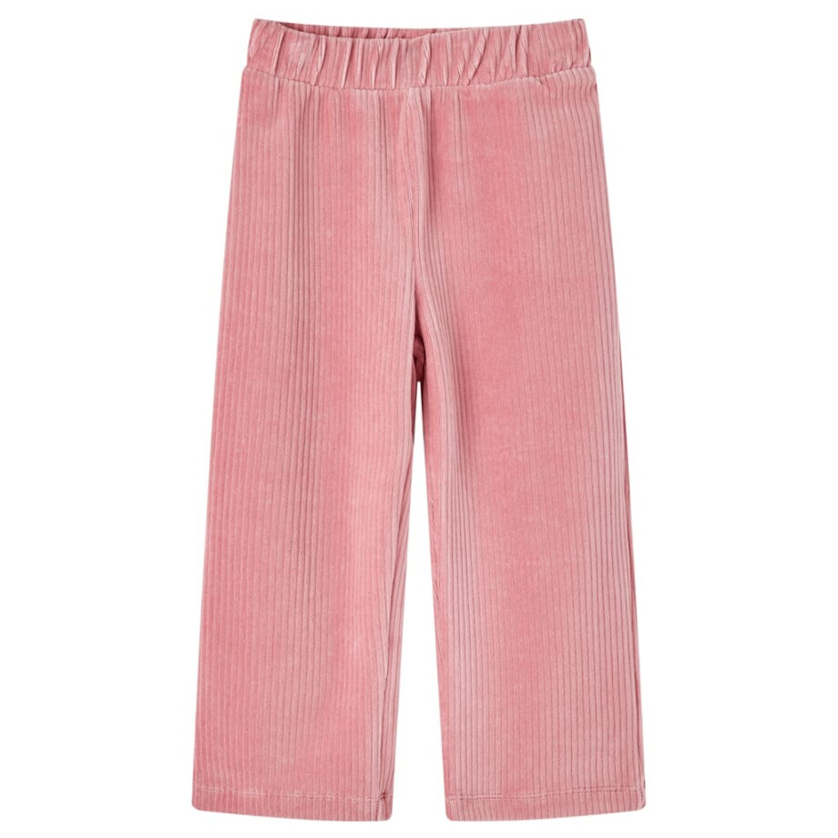 vidaXL Kinderbroek 104 ribfluweel Lichtroze vidaXL Kinderbroek 104 ribfluweel Lichtroze afbeelding 1