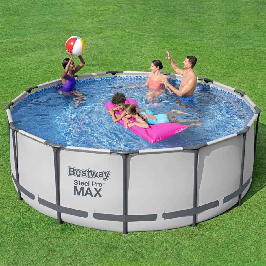 Bestway Steel Pro MAX Zwembadset rond 396x122 cm afbeelding 