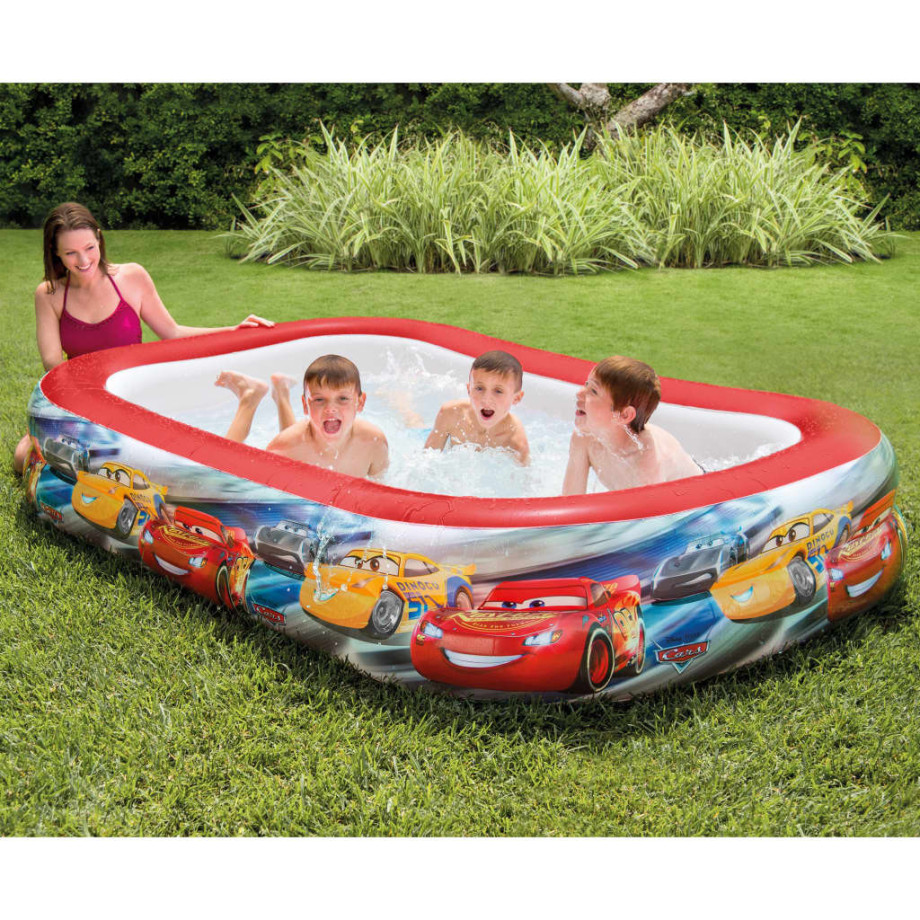 INTEX Swim Center Zwembad Cars 262x175x56 cm meerkleurig afbeelding 