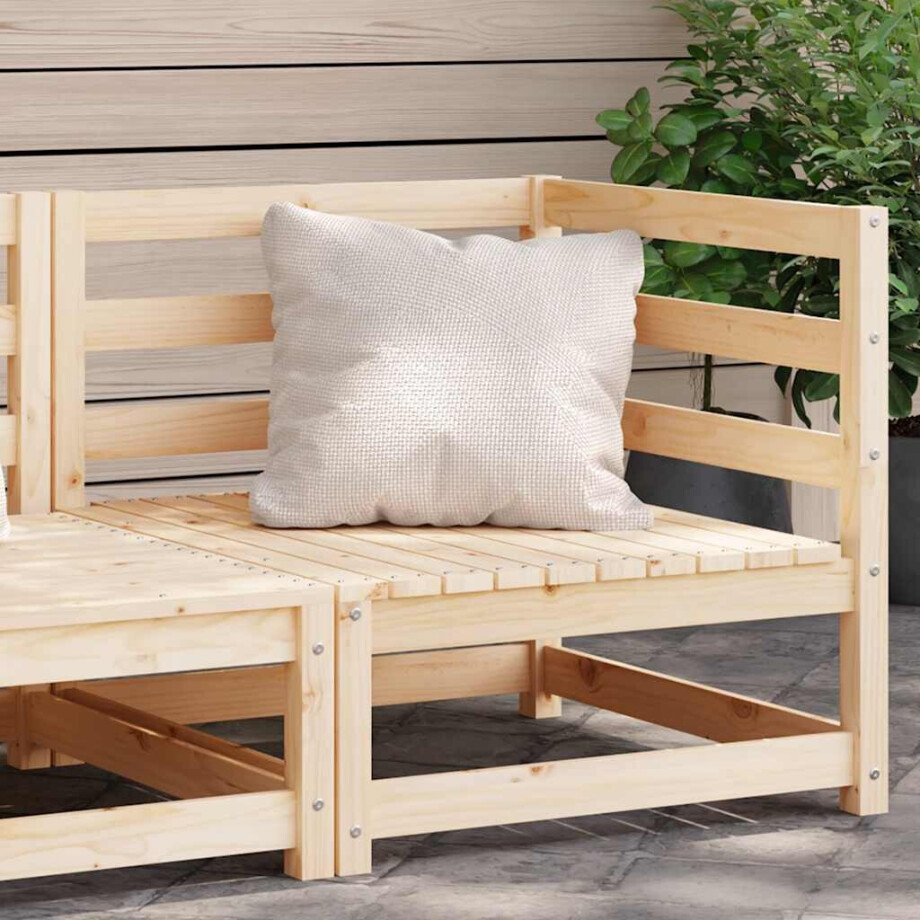 vidaXL Tuinhoekbank 70x70x67 cm massief grenenhout vidaXL Tuinhoekbank 70x70x67 cm massief grenenhout afbeelding 1