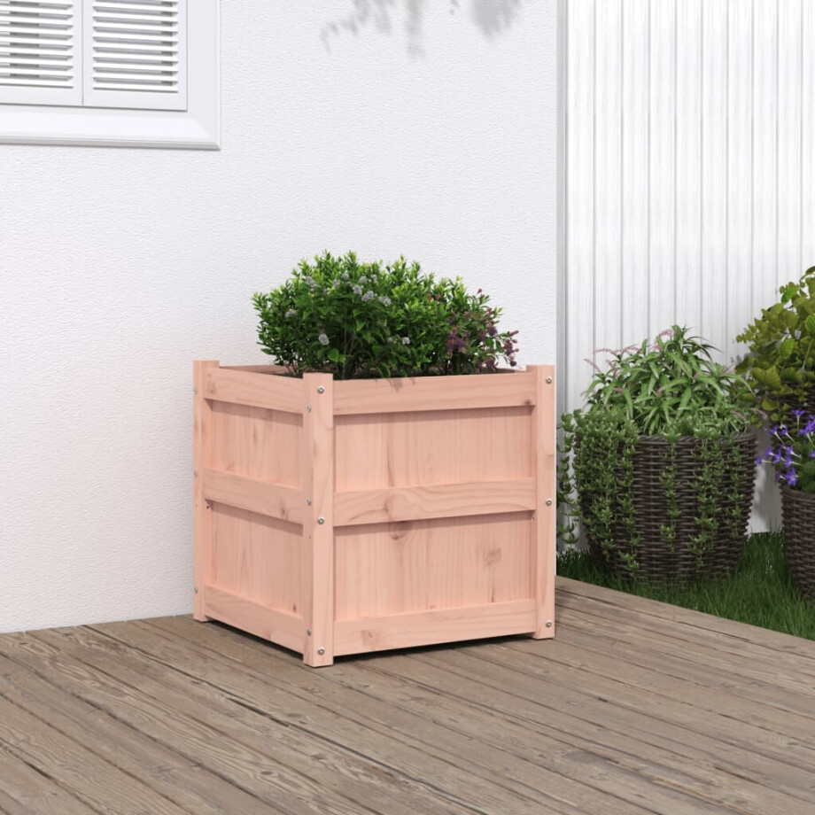 vidaXL Plantenbak 50x50x50 cm massief douglashout vidaXL Plantenbak 50x50x50 cm massief douglashout afbeelding 1