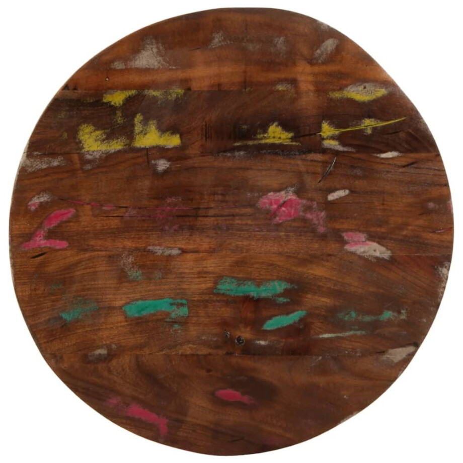vidaXL Tafelblad rond Ø 50x1,5 cm massief gerecycled hout afbeelding 1