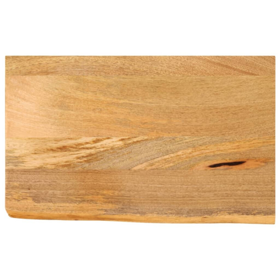vidaXL Tafelblad met natuurlijke rand 40x30x3,8 cm massief mangohout vidaXL Tafelblad met natuurlijke rand 40x30x3,8 cm massief mangohout afbeelding 1