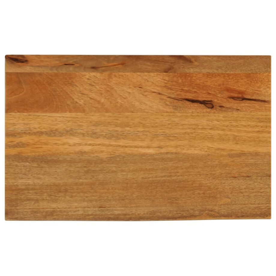 vidaXL Tafelblad met natuurlijke rand 50x30x2,5 cm massief mangohout afbeelding 1