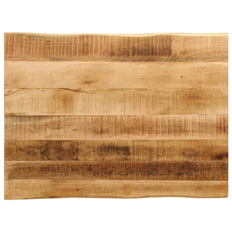 vidaXL Tafelblad met natuurlijke rand 70x60x2,5 cm massief mangohout vidaXL Tafelblad met natuurlijke rand 70x60x2,5 cm massief mangohout afbeelding 1