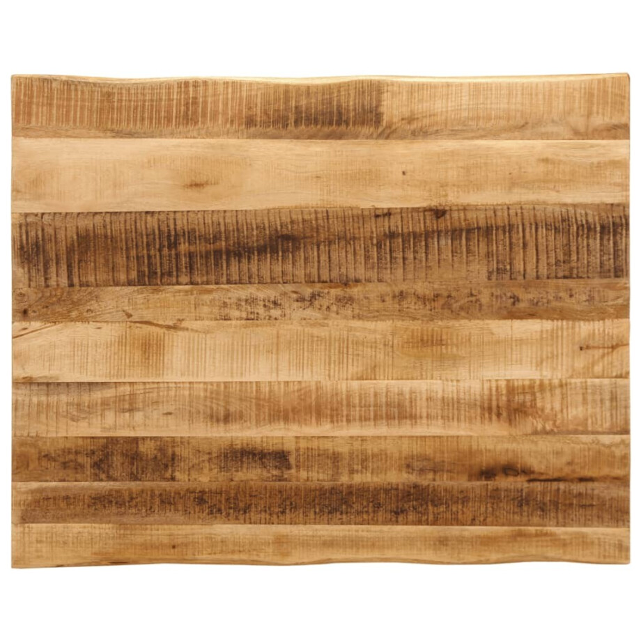vidaXL Tafelblad met natuurlijke rand 100x80x2,5 cm massief mangohout vidaXL Tafelblad met natuurlijke rand 100x80x2,5 cm massief mangohout afbeelding 1