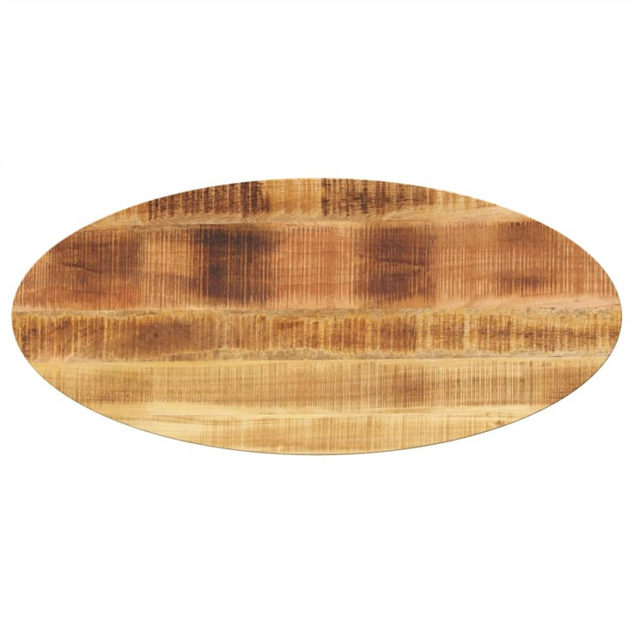 vidaXL Tafelblad ovaal 100x40x2,5 cm massief mangohout vidaXL Tafelblad ovaal 100x40x2,5 cm massief mangohout afbeelding 1