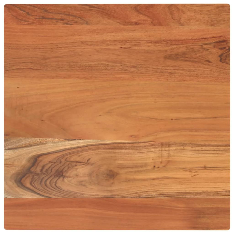 vidaXL Tafelblad vierkant 40x40x2,5 cm massief acaciahout afbeelding 1