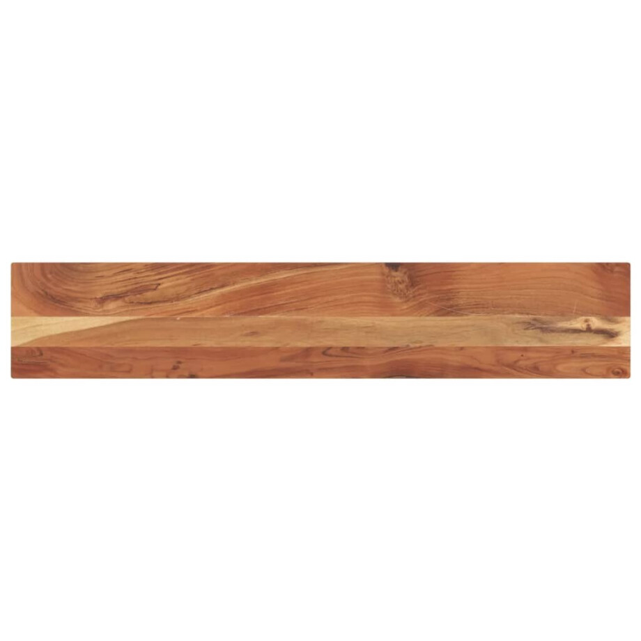 vidaXL Tafelblad rechthoekig 140x40x2,5 cm massief acaciahout afbeelding 1