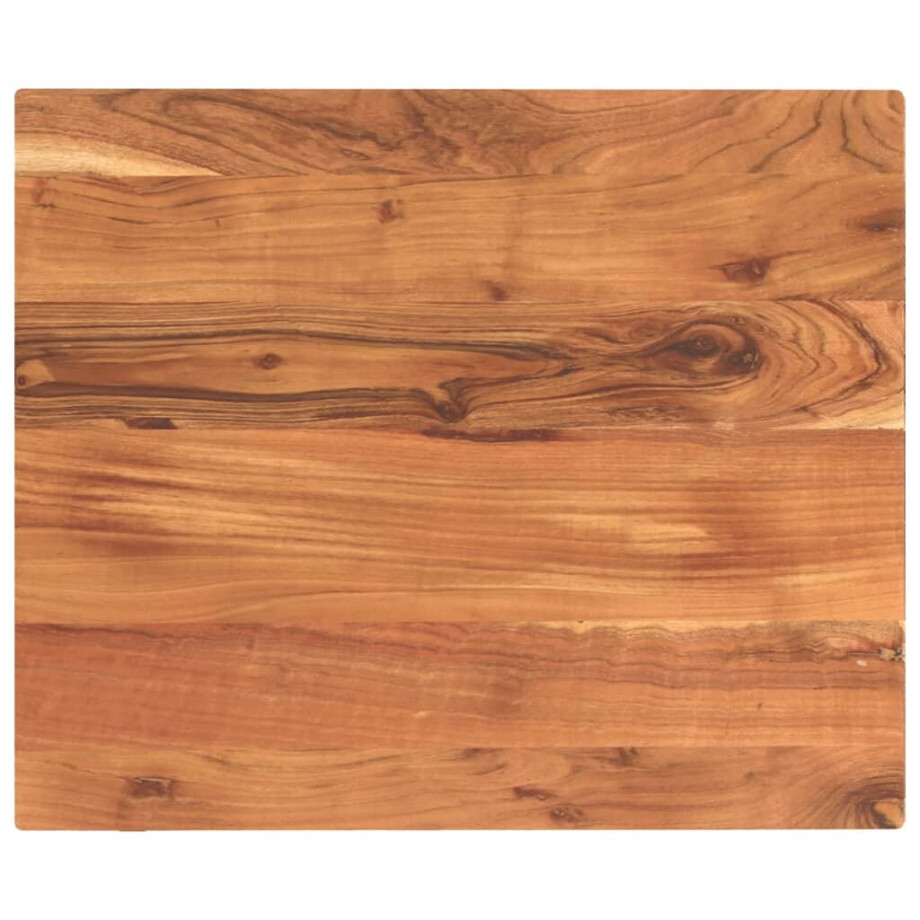 vidaXL Tafelblad rechthoekig 60x50x2,5 cm massief acaciahout vidaXL Tafelblad rechthoekig 60x50x2,5 cm massief acaciahout afbeelding 1
