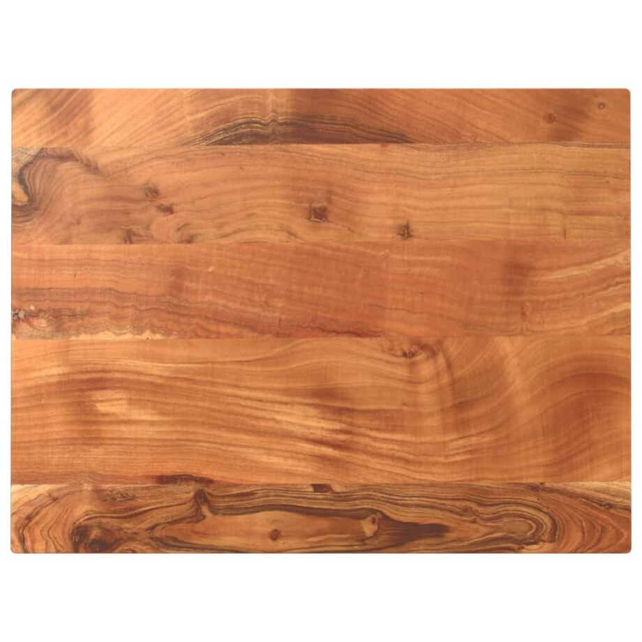 vidaXL Tafelblad rechthoekig 70x60x2,5 cm massief acaciahout vidaXL Tafelblad rechthoekig 70x60x2,5 cm massief acaciahout afbeelding 1