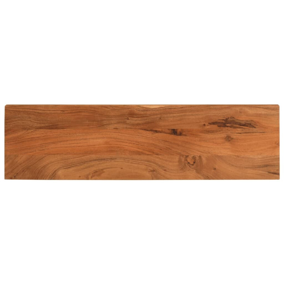vidaXL Tafelblad rechthoekig 110x20x3,8 cm massief acaciahout afbeelding 1