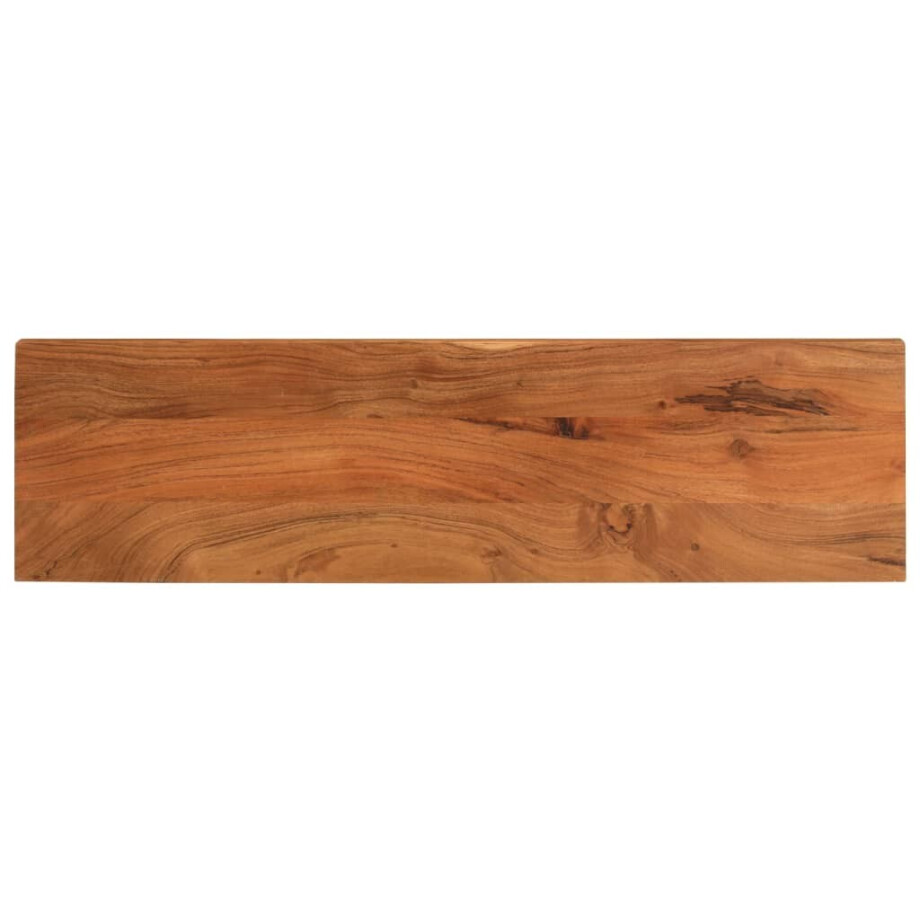 vidaXL Tafelblad rechthoekig 100x30x3,8 cm massief acaciahout afbeelding 1