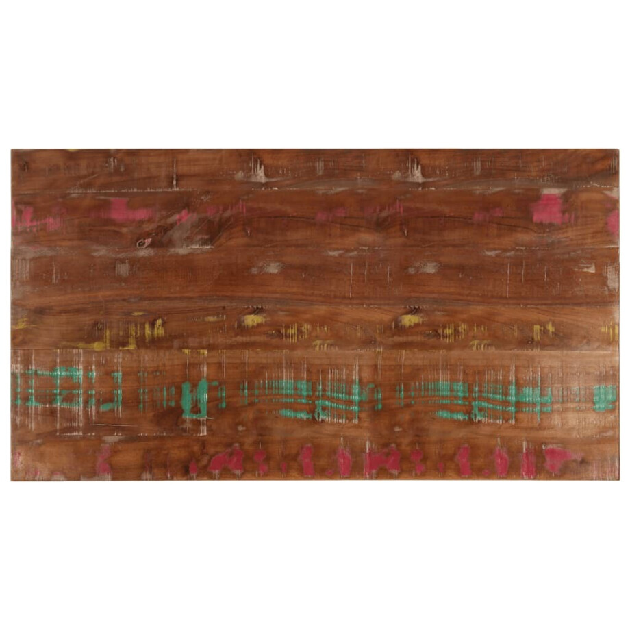 vidaXL Tafelblad rechthoekig 120x60x2,5 cm massief gerecycled hout afbeelding 1